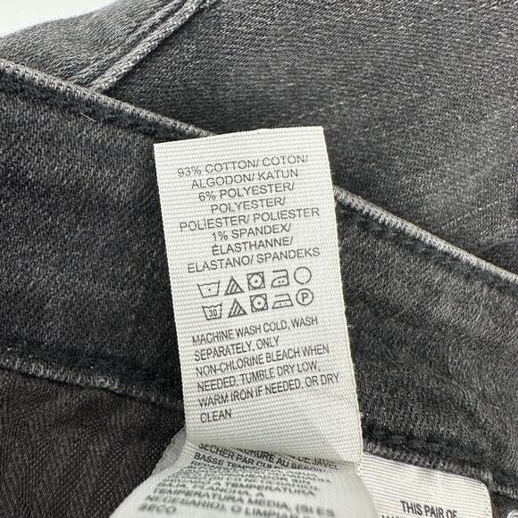 Lucky Brand Jeans Mid Rise Ava Skinny Black Wash Womens Denim 4 / 27 - Picture 10 of 10